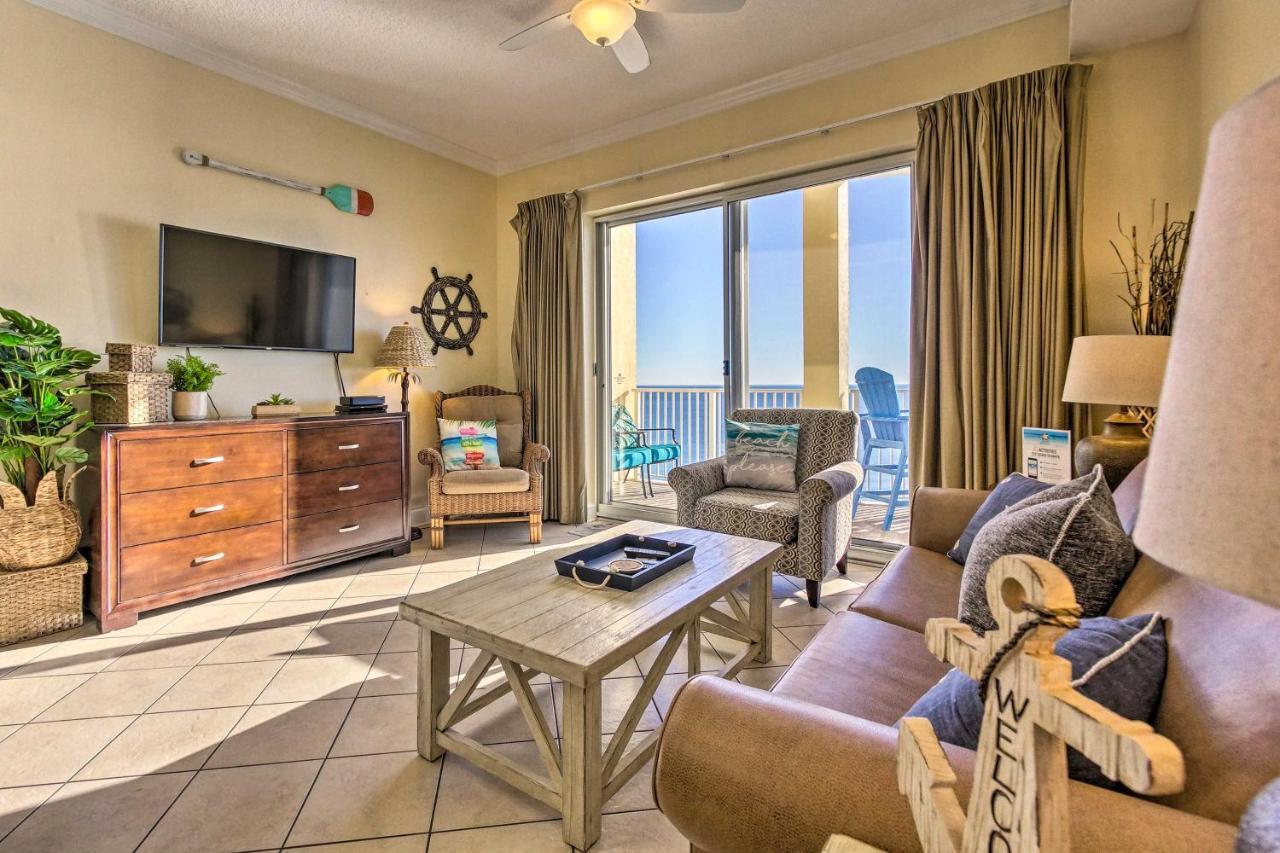 Beachfront Condo With Resort Amenities And Ocean Views Panama City Beach Eksteriør bilde