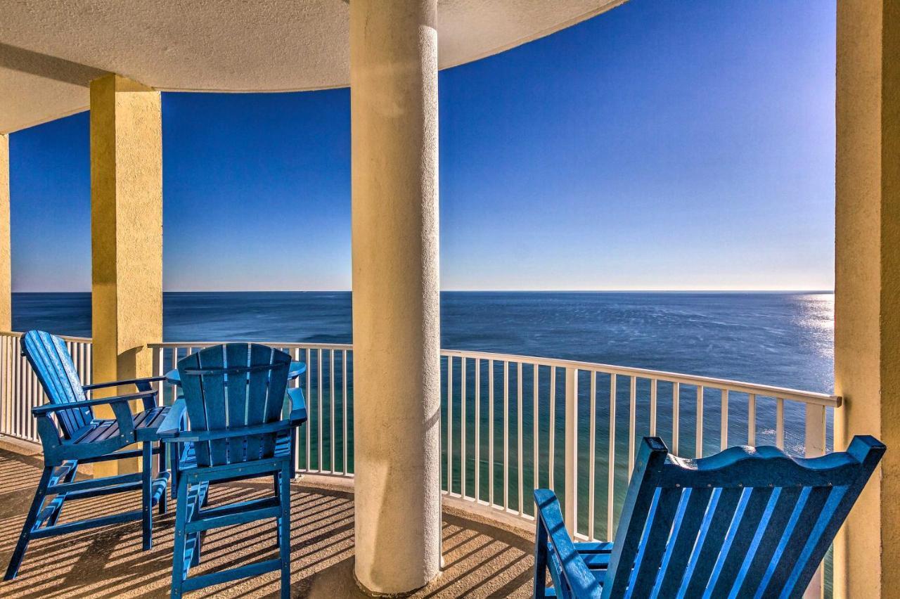 Beachfront Condo With Resort Amenities And Ocean Views Panama City Beach Eksteriør bilde