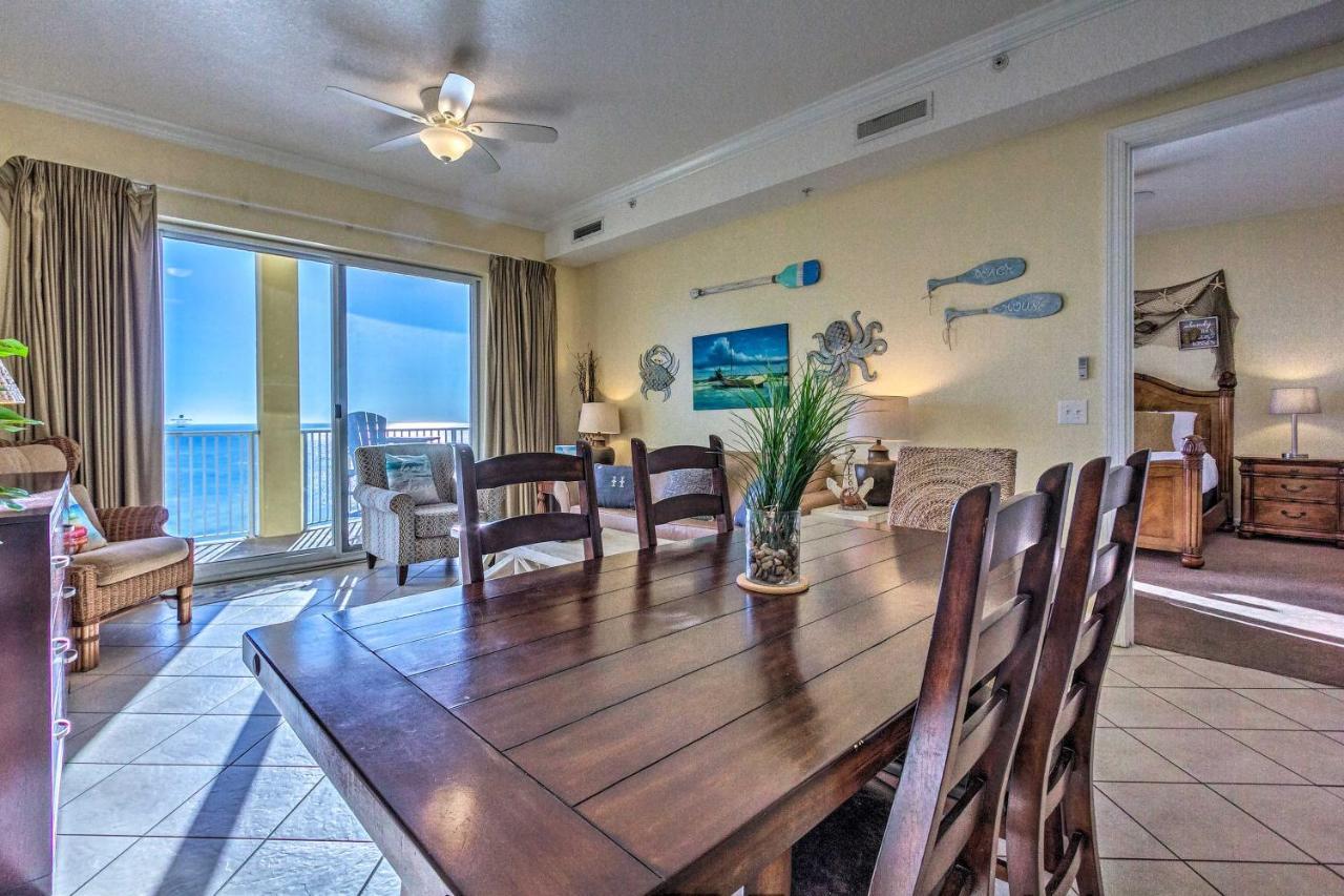 Beachfront Condo With Resort Amenities And Ocean Views Panama City Beach Eksteriør bilde