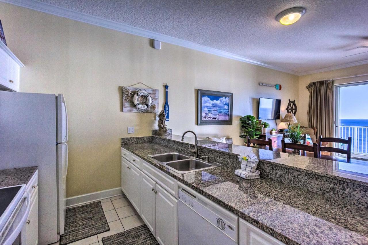 Beachfront Condo With Resort Amenities And Ocean Views Panama City Beach Eksteriør bilde