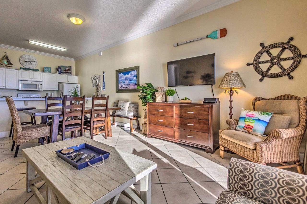 Beachfront Condo With Resort Amenities And Ocean Views Panama City Beach Eksteriør bilde
