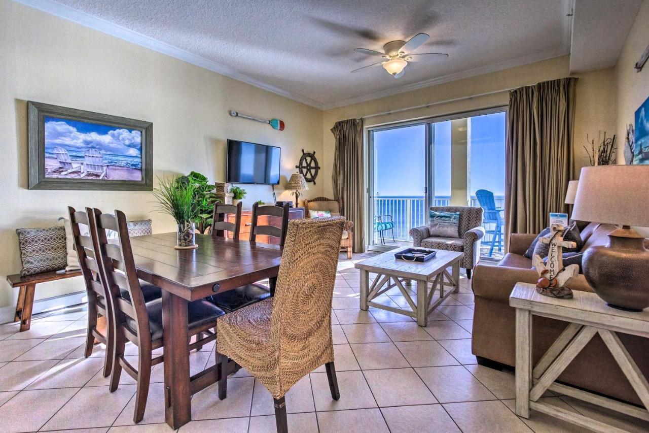 Beachfront Condo With Resort Amenities And Ocean Views Panama City Beach Eksteriør bilde