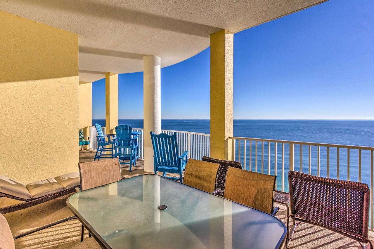 Beachfront Condo With Resort Amenities And Ocean Views Panama City Beach Eksteriør bilde