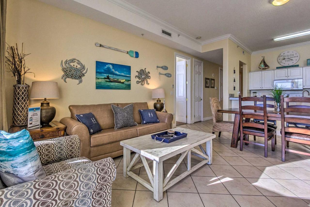Beachfront Condo With Resort Amenities And Ocean Views Panama City Beach Eksteriør bilde